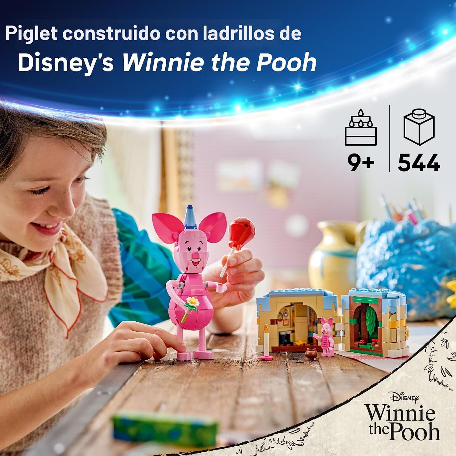 LEGO Disney La Diversión Del Cumpleaños De Piglet - Juguete De Cons...