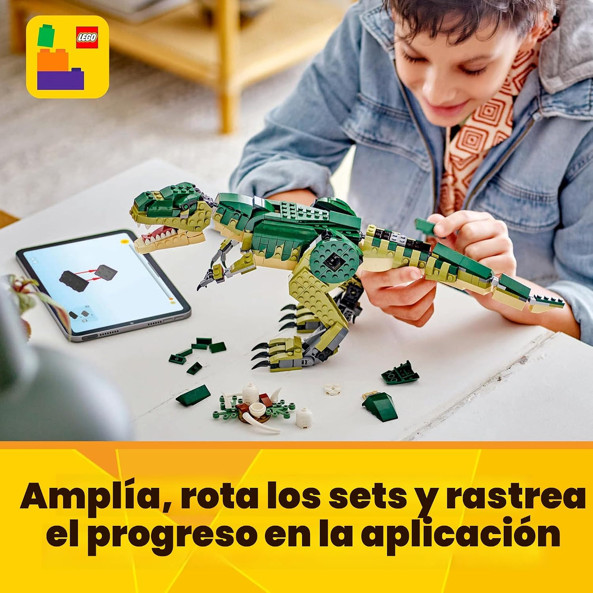 LEGO Creator 3 en 1 T Rex Toy \u2013 Juego de construcción de jugue...