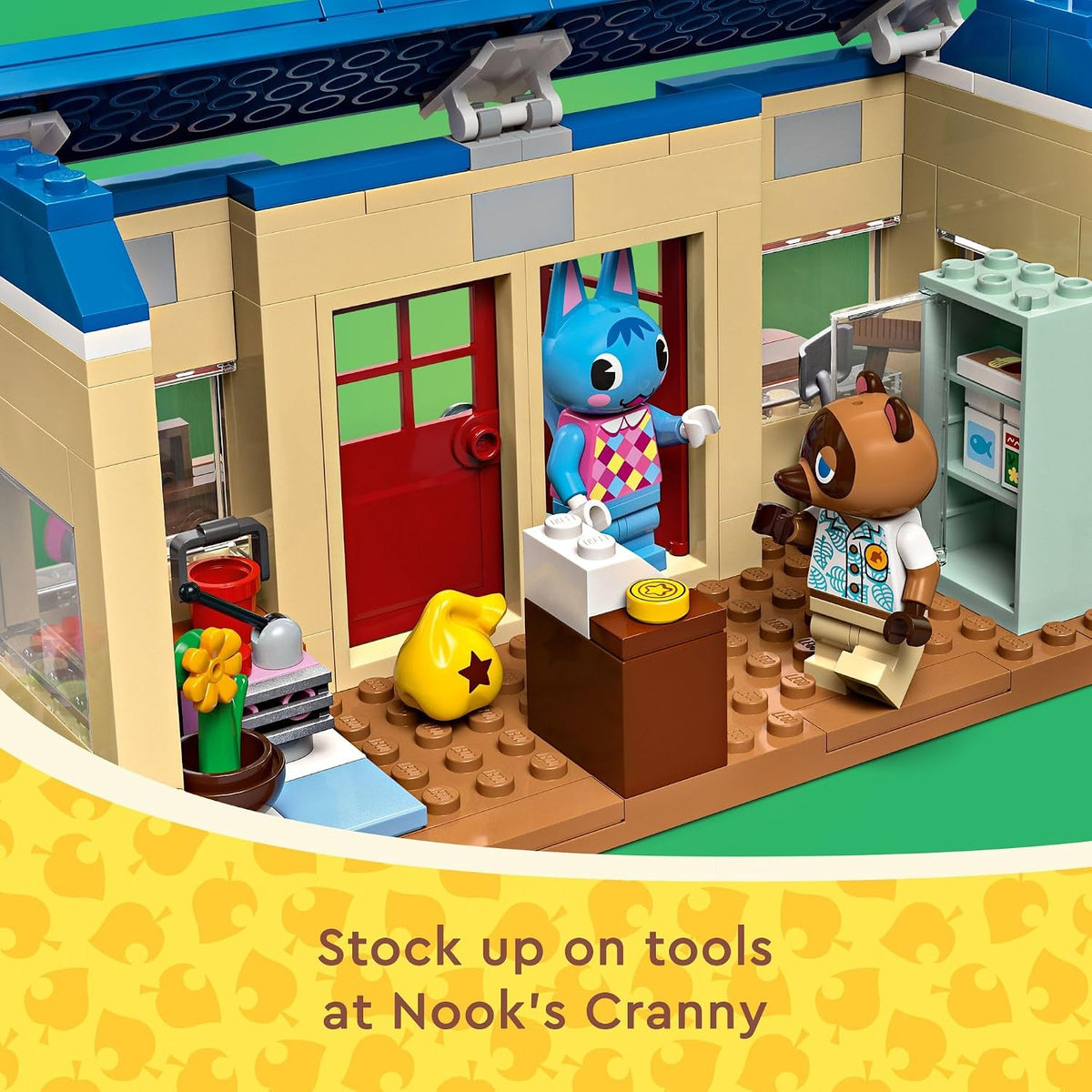 LEGO Animal Crossing Nook's Cranny &amp; Rosie's House, jug...