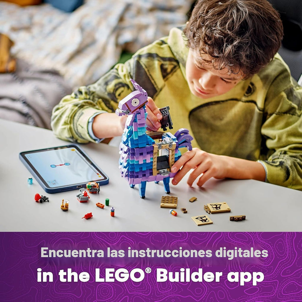 LEGO Fortnite Supply Llama Set de Construcción - Juguete para Niños...