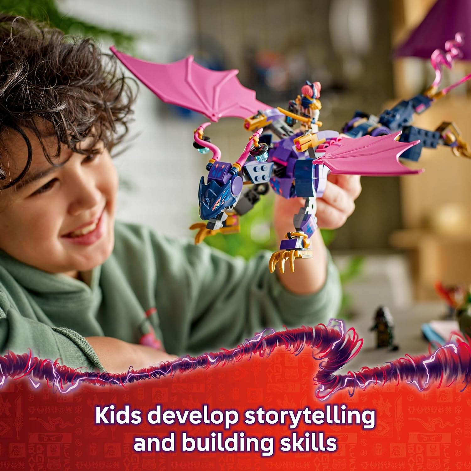 LEGO NINJAGO Rontu El Dragón Maestro - Kit de construcción de model...