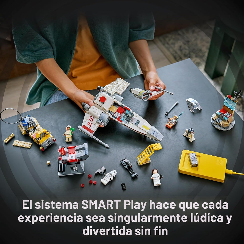 LEGO Star Wars SMART Play: Luke's Red Five X-Wing - Juguete int...