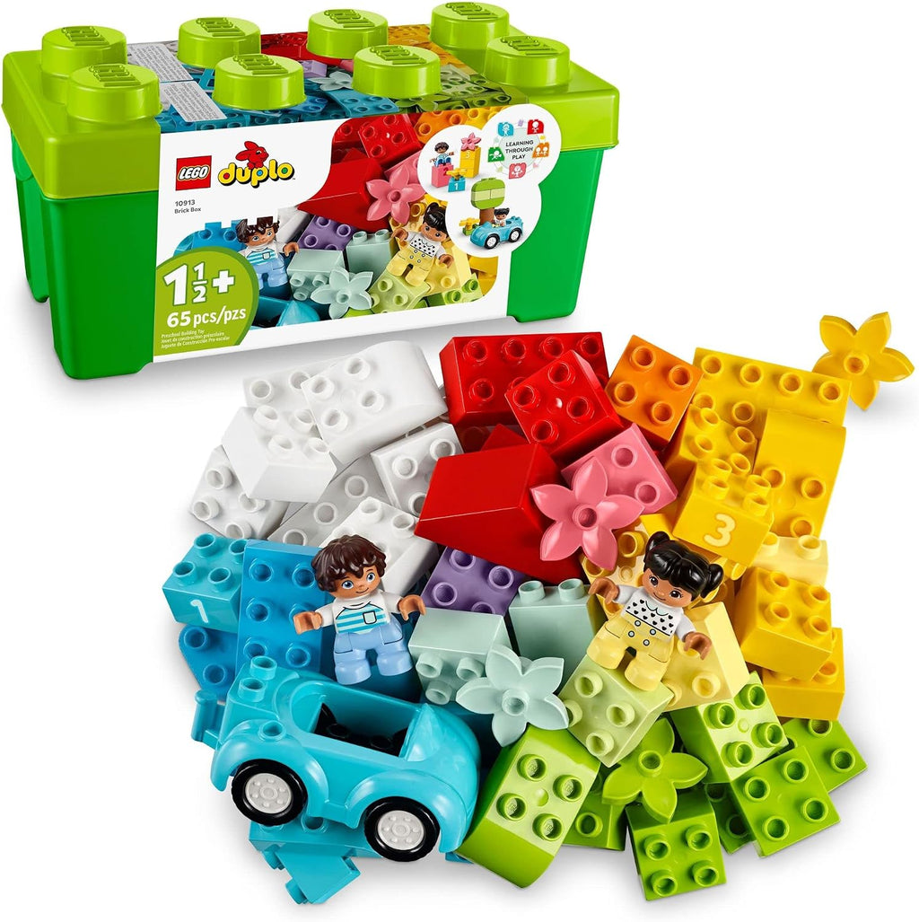 LEGO DUPLO 10913 - Caja de ladrillos clásica con caja de almacenami...