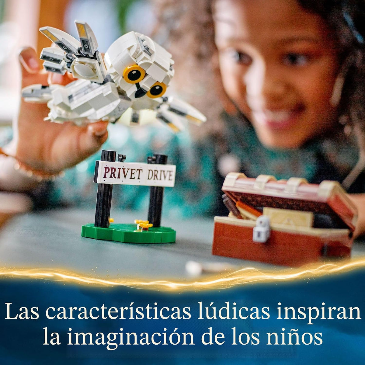 LEGO Harry Potter Hedwig en 4 Calle Privet, juguete de fantasía ens...
