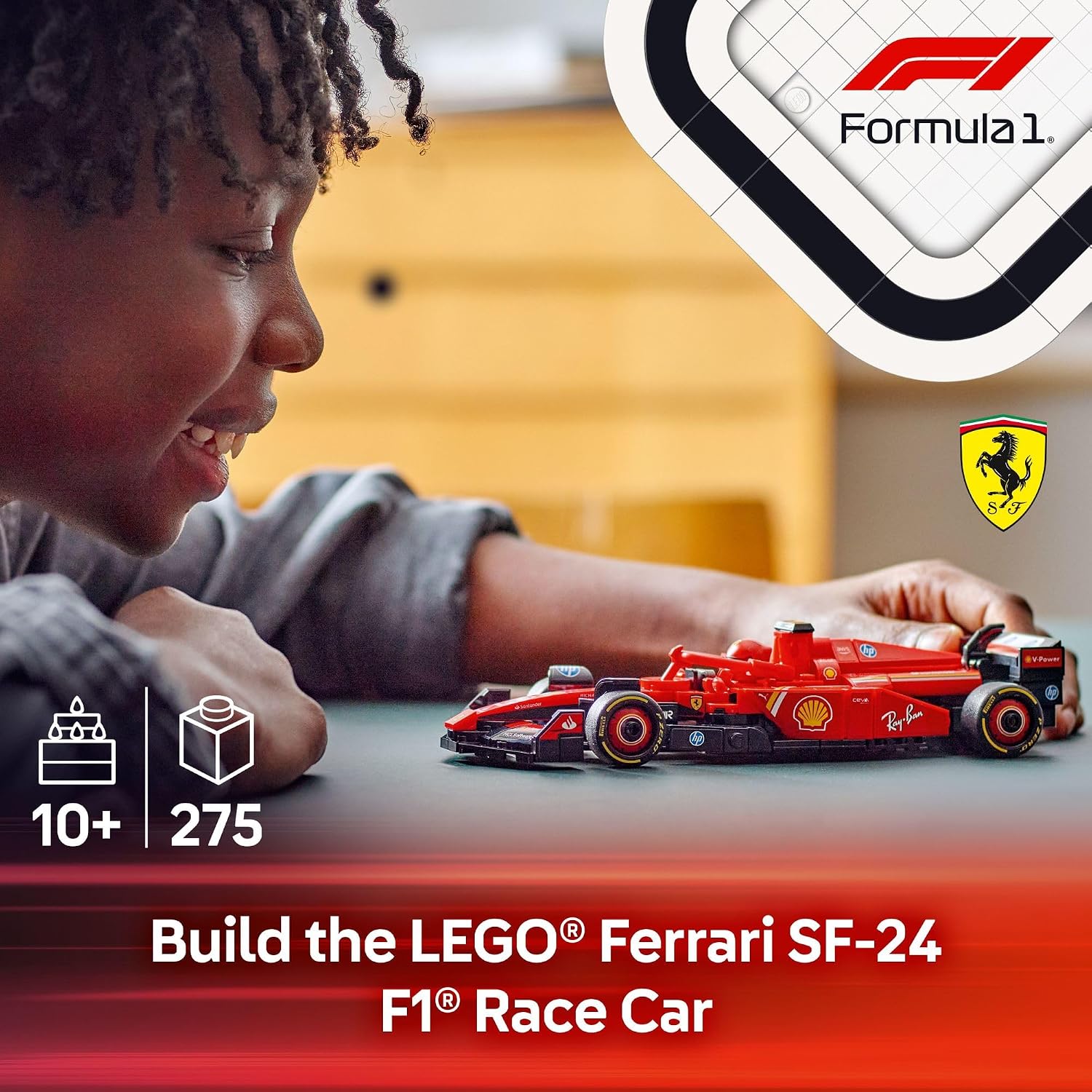 Conjuntos de construcción LEGO Speed Champions Ferrari SF-24 F1 - J...