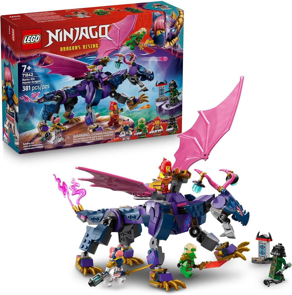 LEGO NINJAGO Rontu El Dragón Maestro - Kit de construcción de model...