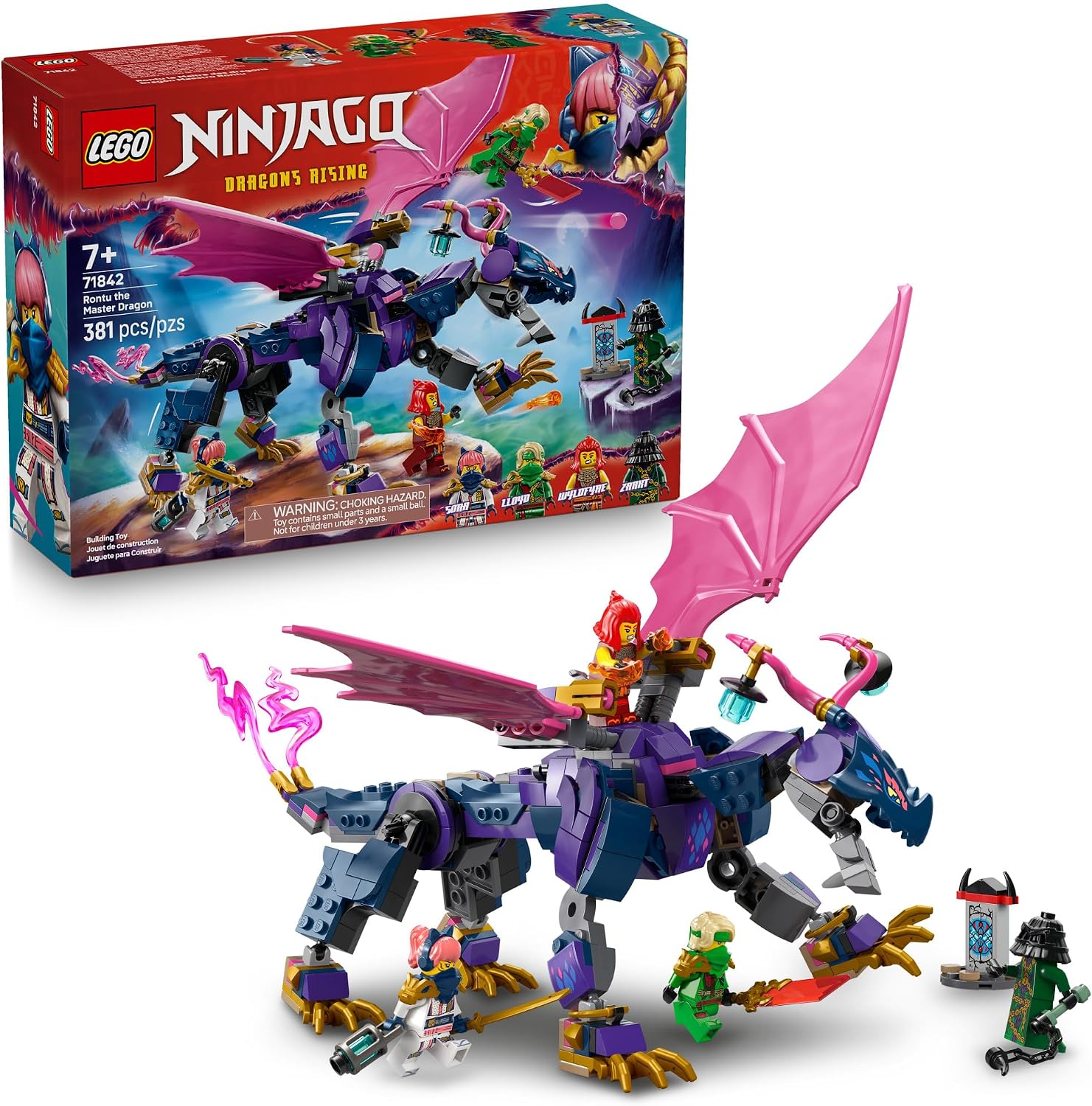 LEGO NINJAGO Rontu El Dragón Maestro - Kit de construcción de model...