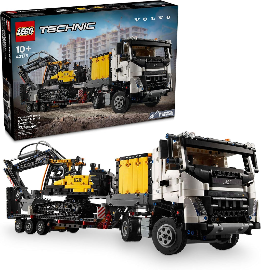 LEGO Technic Volvo FMX Truck &amp; EC230 Excavadora Eléctrica Jugue...