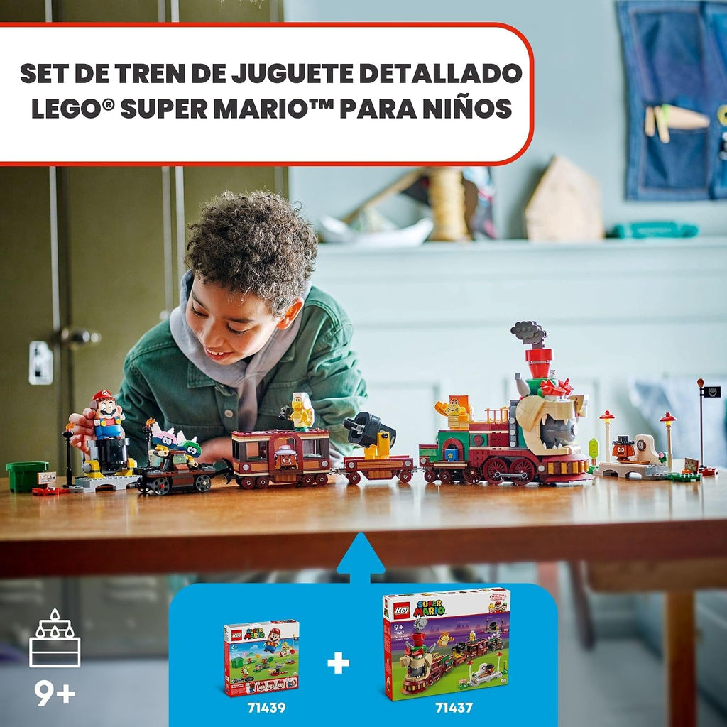 LEGO Super Mario El Tren Expreso de Bowser - Juguetes de Construcci...
