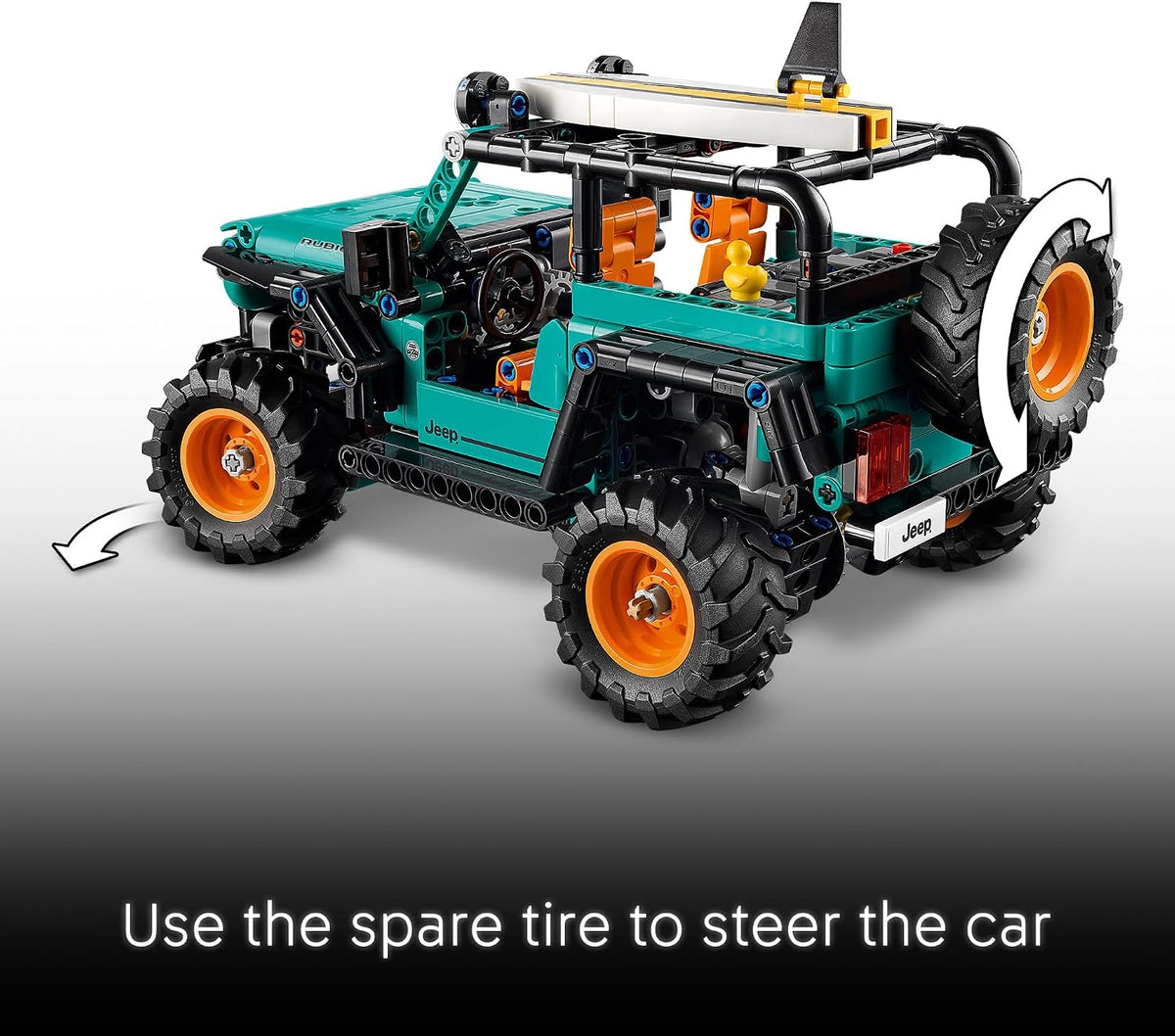 LEGO Technic Jeep Wrangler Rubicon SUV - Juguete de construcción pa...