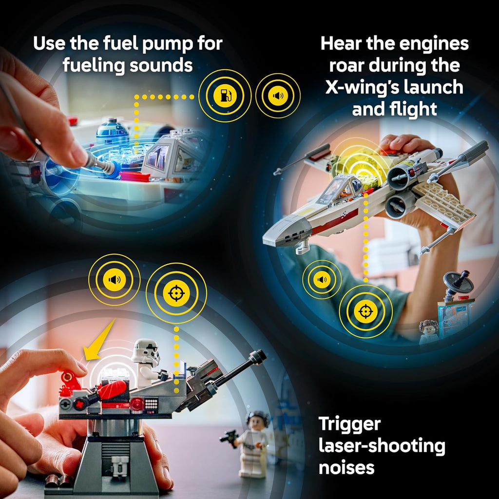 LEGO Star Wars SMART Play: Luke's Red Five X-Wing - Juguete int...