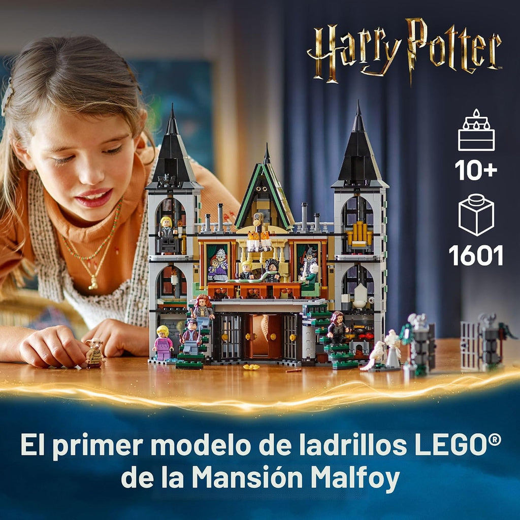 LEGO Harry Potter Malfoy Manor Set de Construcción - Juguete de Har...