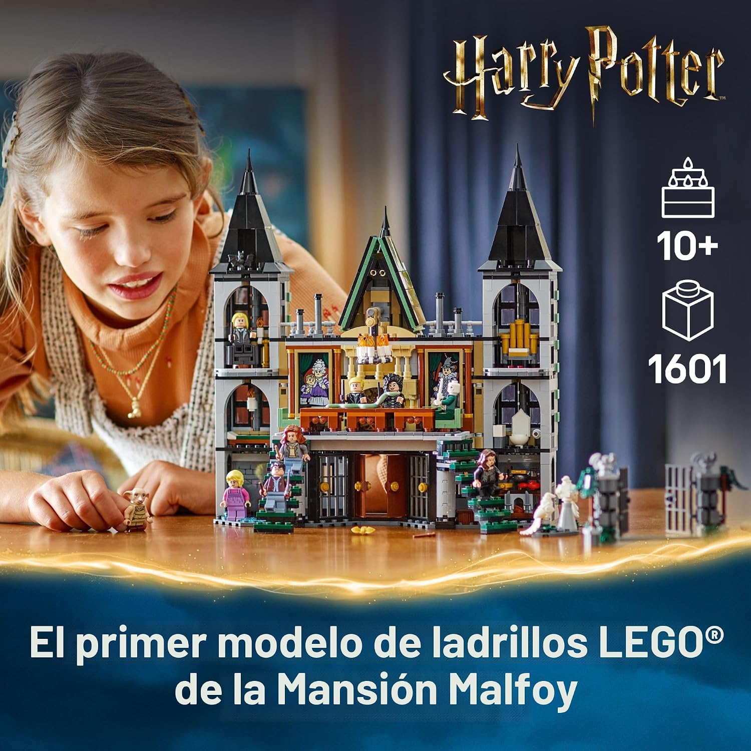 LEGO Harry Potter Malfoy Manor Set de Construcción - Juguete de Har...
