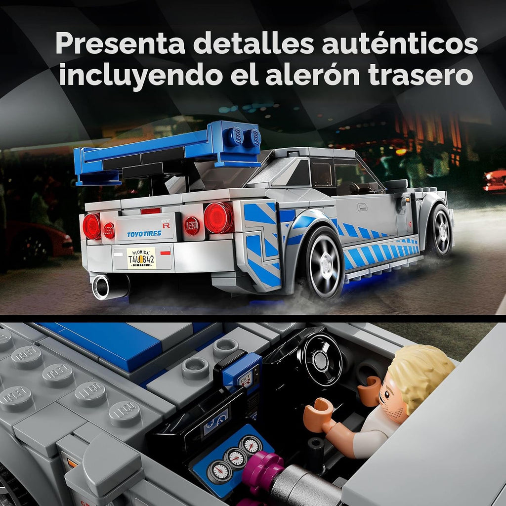 LEGO Speed Champions 2 Fast 2 Furious Nissan Skyline GT-R (R34) 769...