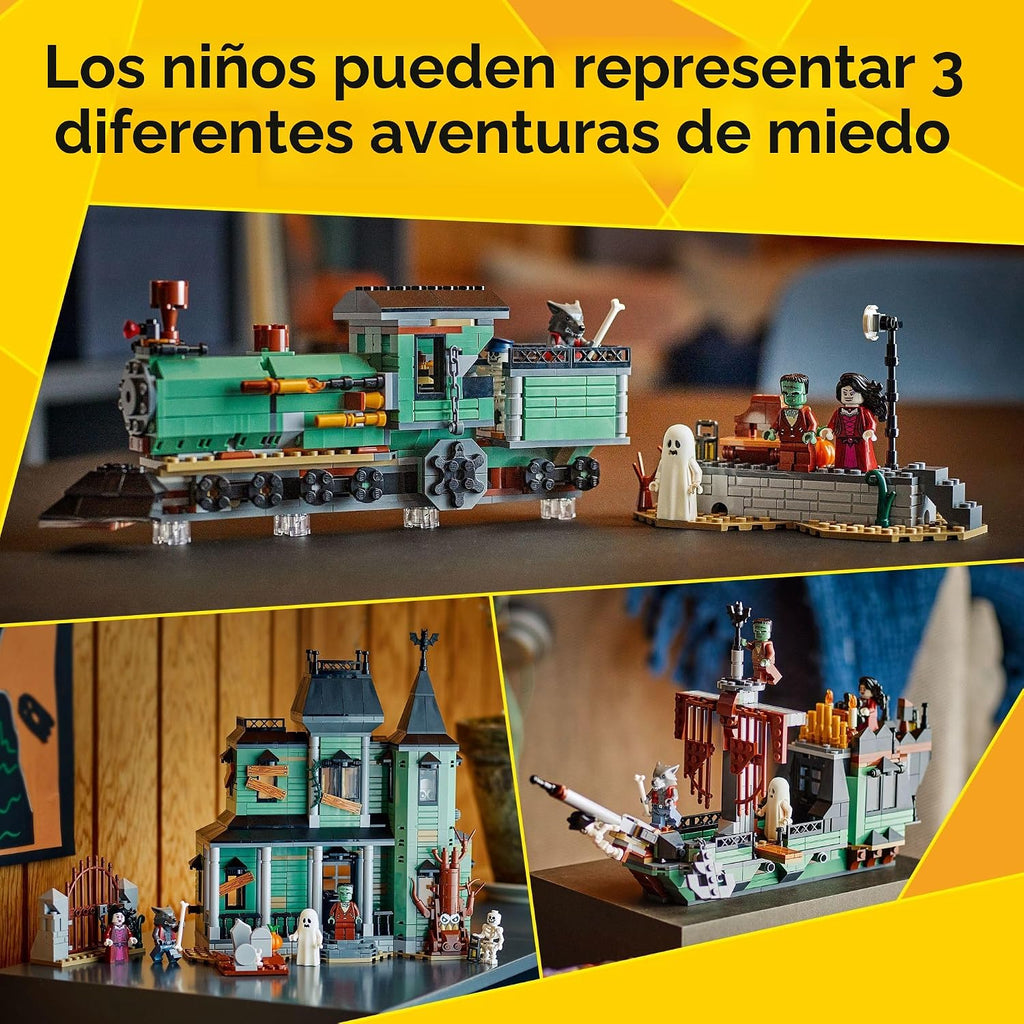 LEGO Creator 31167 - Juguete de construcción de mansión embrujada 3...