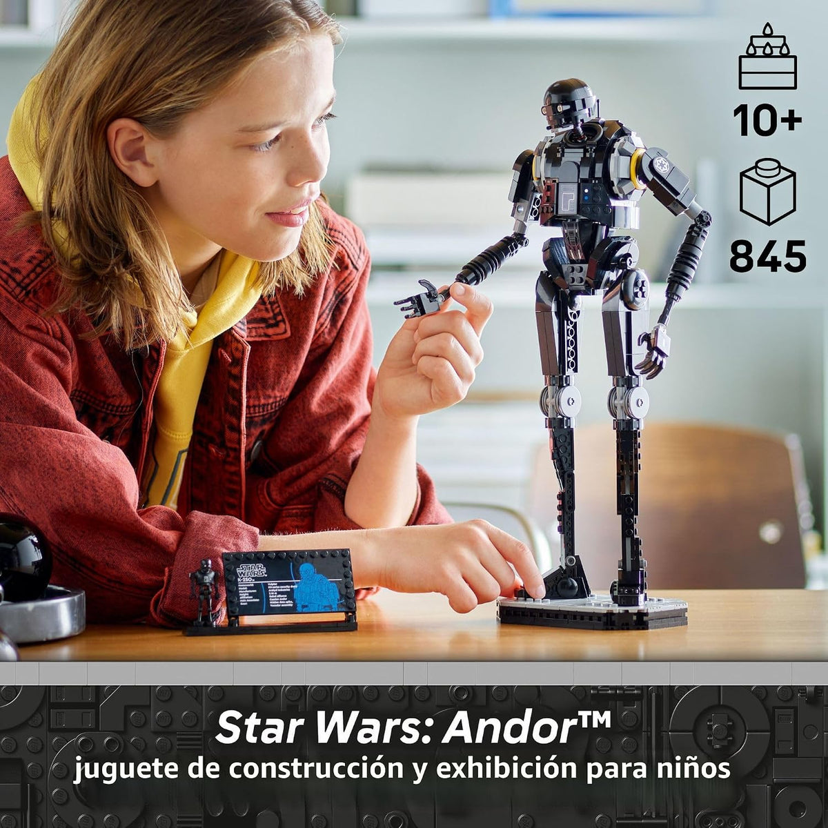 LEGO Star Wars: Andor K-2SO - Droide de seguridad - Juguete de cons...