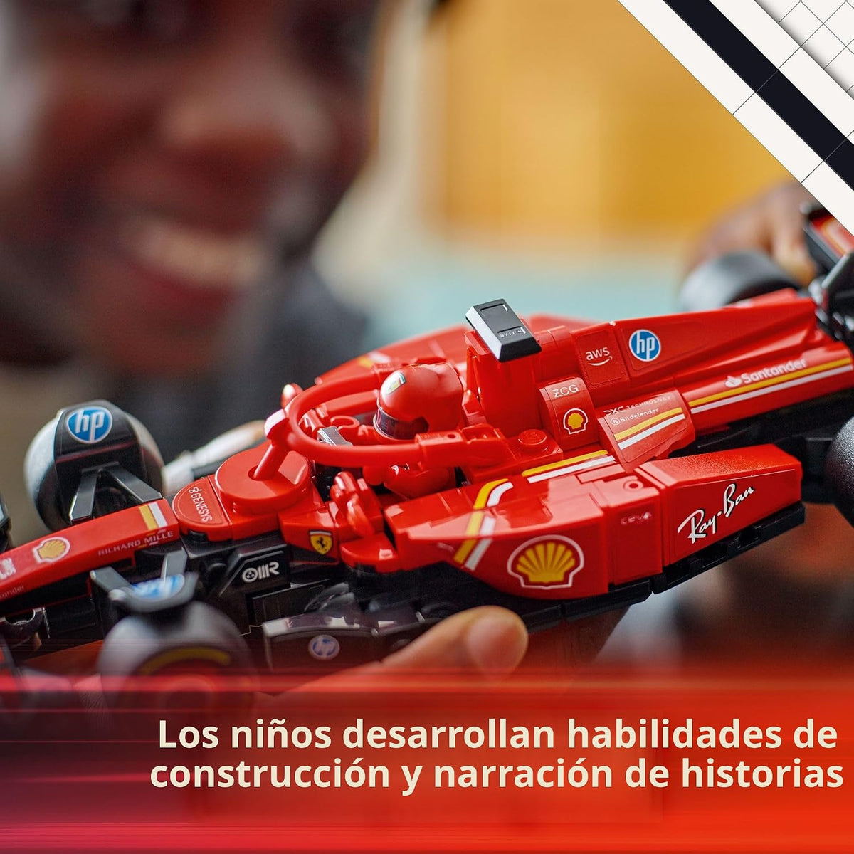 Conjuntos de construcción LEGO Speed Champions Ferrari SF-24 F1 - J...