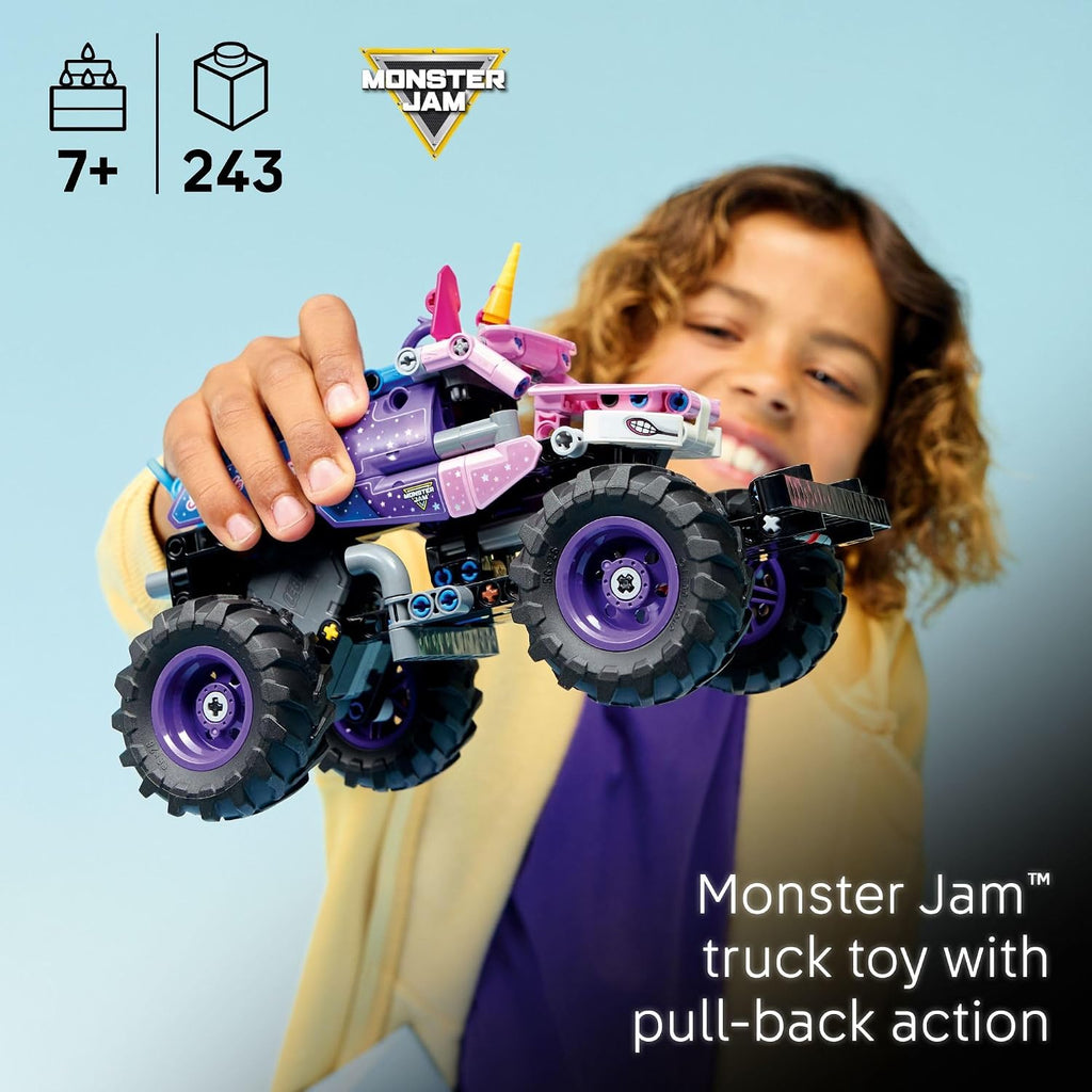 LEGO Technic Monster Jam Sparkle Smash Camión de Juguete con Retroc...