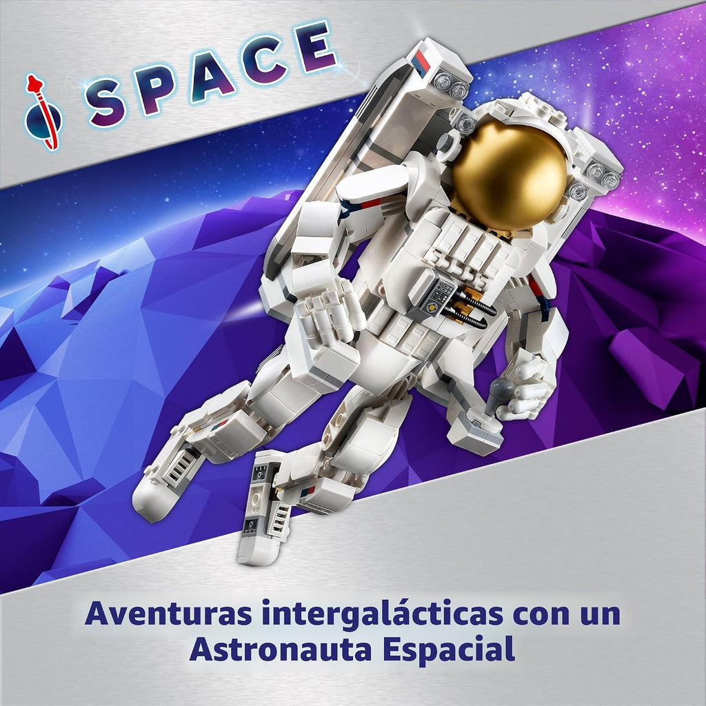 LEGO Creator 3 en 1 Juguete de Astronauta Espacial, Set de Construc...