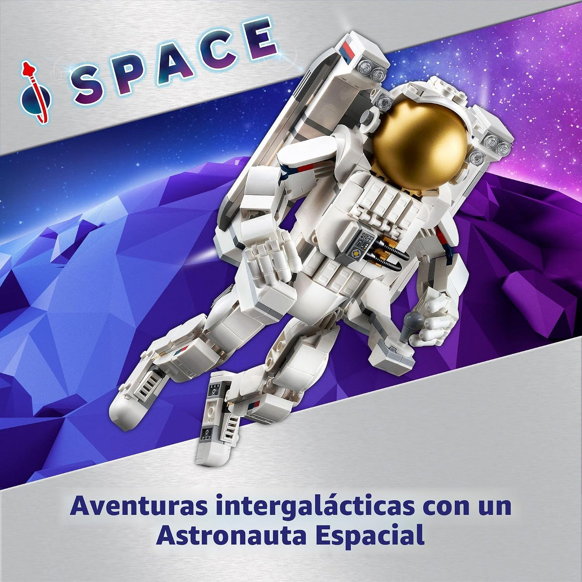 LEGO Creator 3 en 1 Juguete de Astronauta Espacial, Set de Construc...