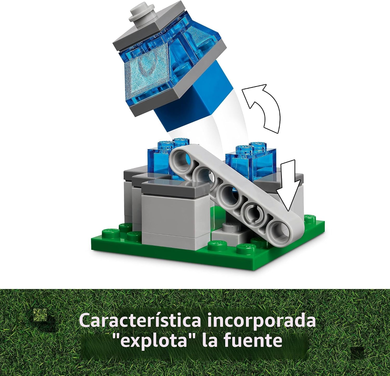 LEGO Minecraft El Ataque del Globo Ghast a la Aldea - Juego de Cons...