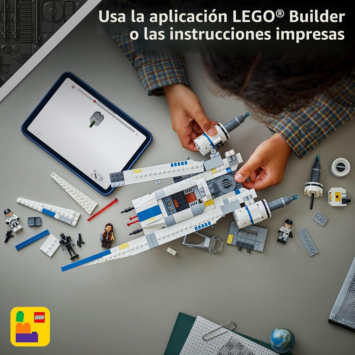 LEGO Star Wars Conjunto de Construcción U-Wing de los Rebeldes - In...