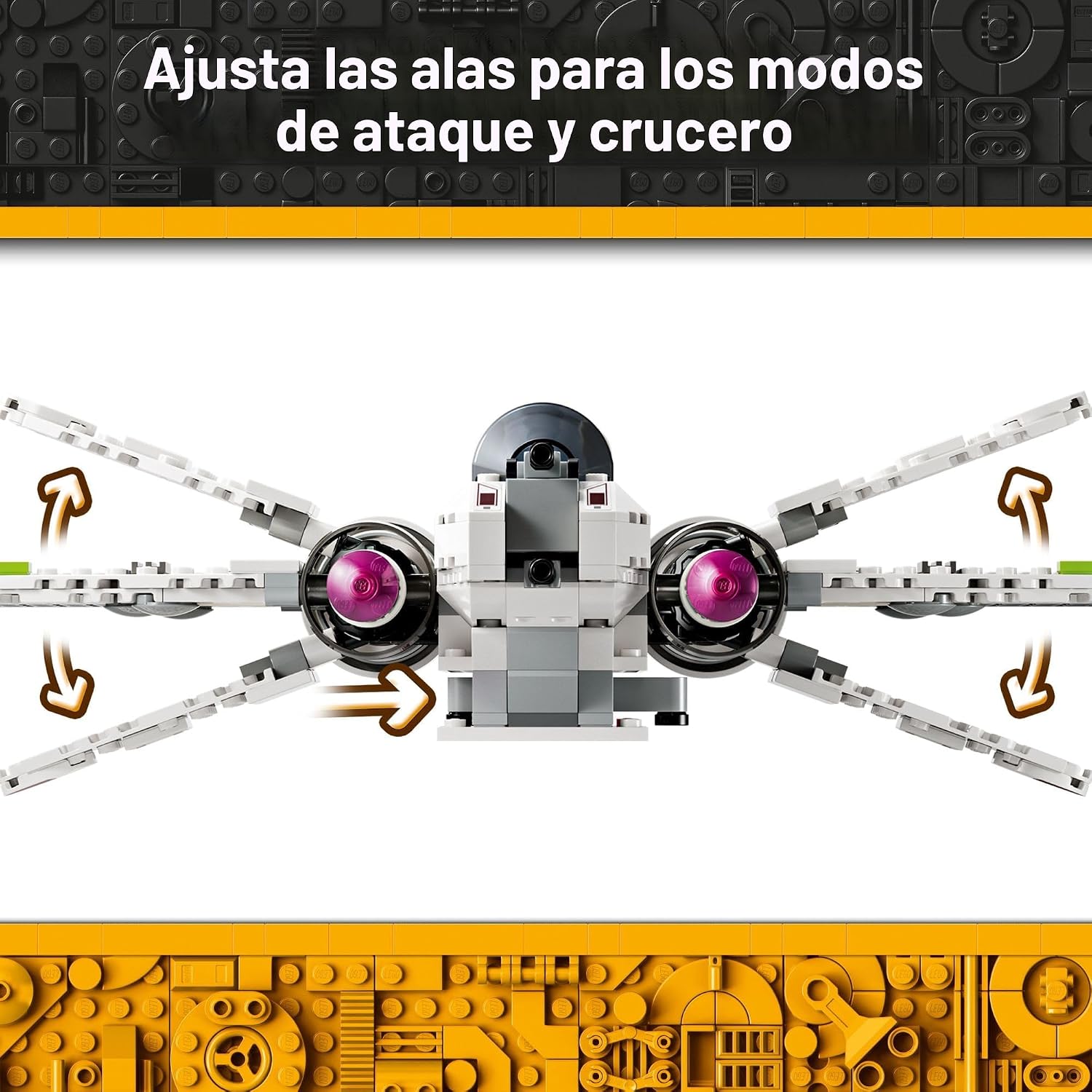 LEGO Star Wars: La venganza de los Sith Nave espacial ARC-170 Starf...