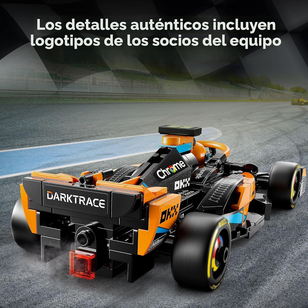 LEGO Speed Champions 2023 McLaren Fórmula 1 Juguete de auto de carr...