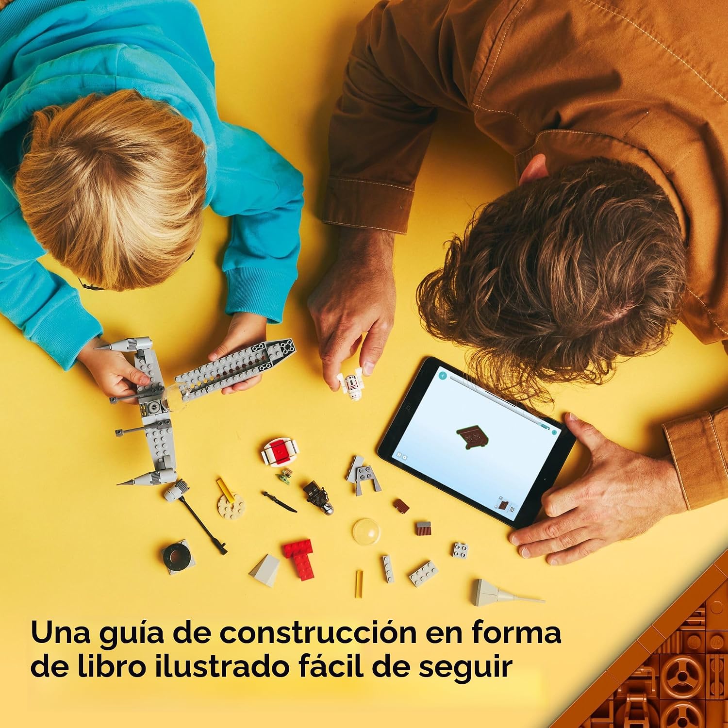 LEGO Star Wars: El conjunto de construcción de Mando y Grogu del N-...