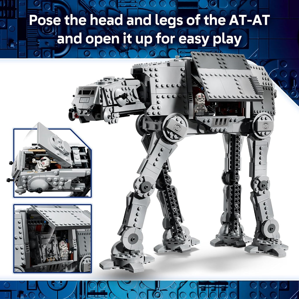 LEGO Star Wars Imperial Remnant AT-AT con INT-4 - Juguete de constr...