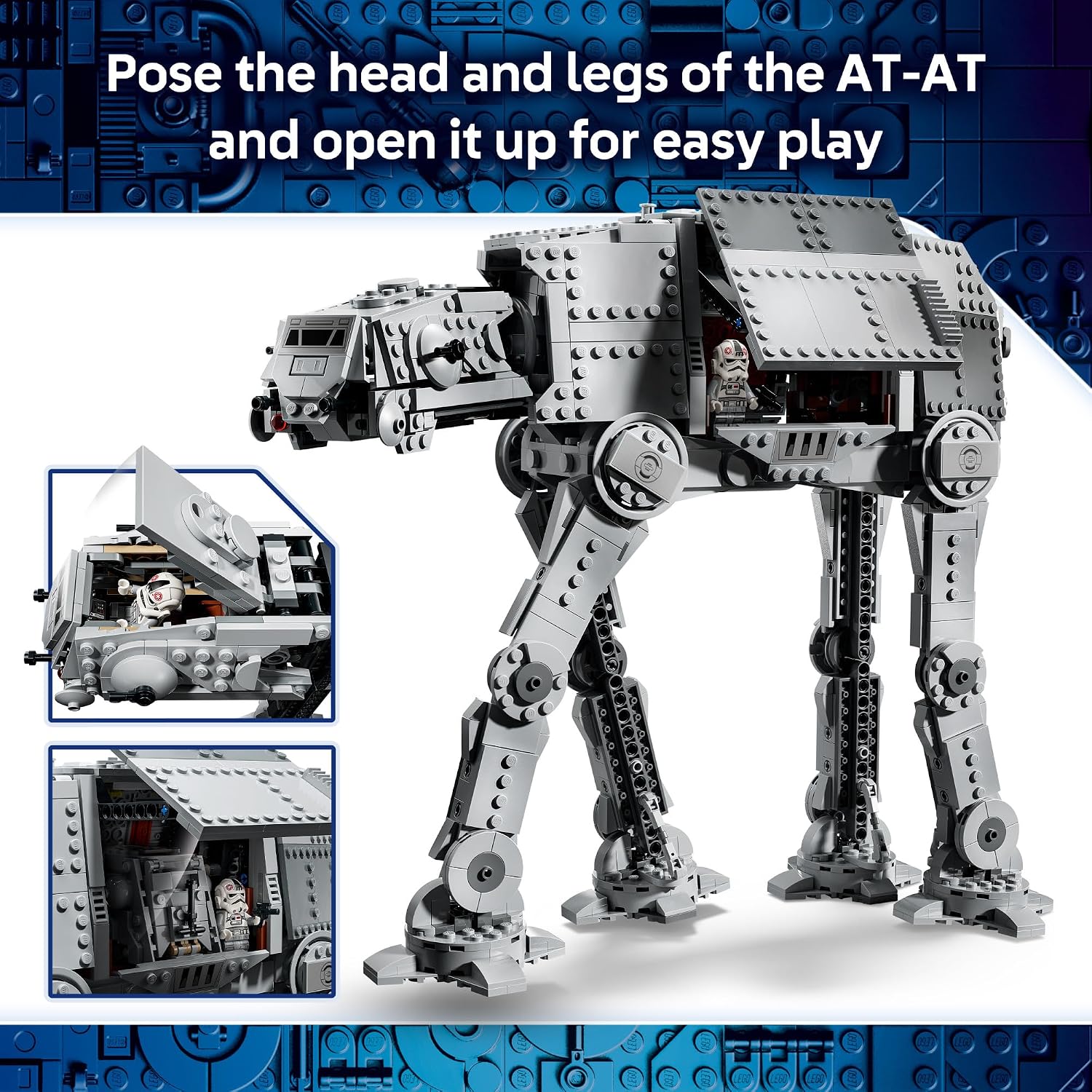 LEGO Star Wars Imperial Remnant AT-AT con INT-4 - Juguete de constr...