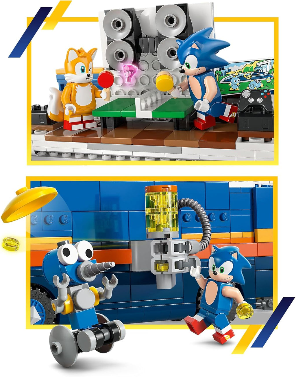 LEGO Sonic The Hedgehog Team Sonic Command Truck Juguete de constru...