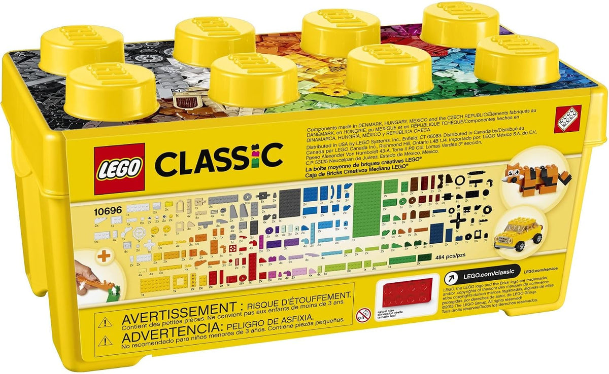 LEGO Classic Medium Creative Brick Box 10696 - Juego de bloques de...
