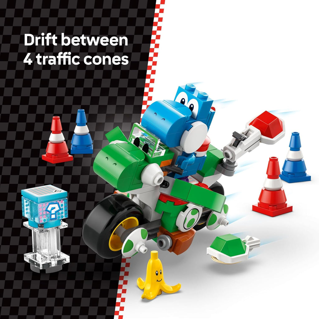 LEGO Super Mario: Bicicleta de Yoshi del Mario Kart - Juego de Cons...