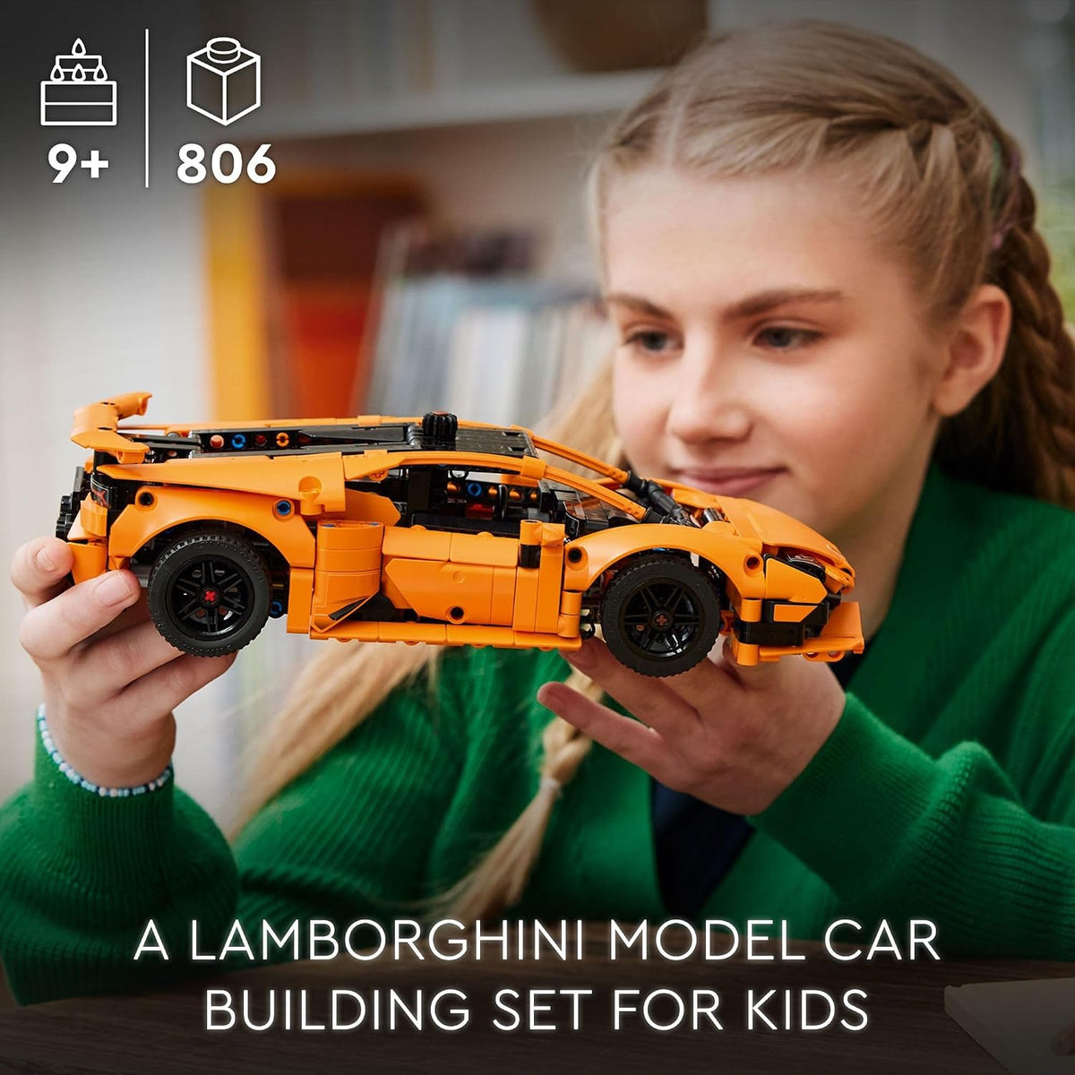 LEGO Technic Lamborghini Huracán Tecnica Naranja Juguetes de Constr...