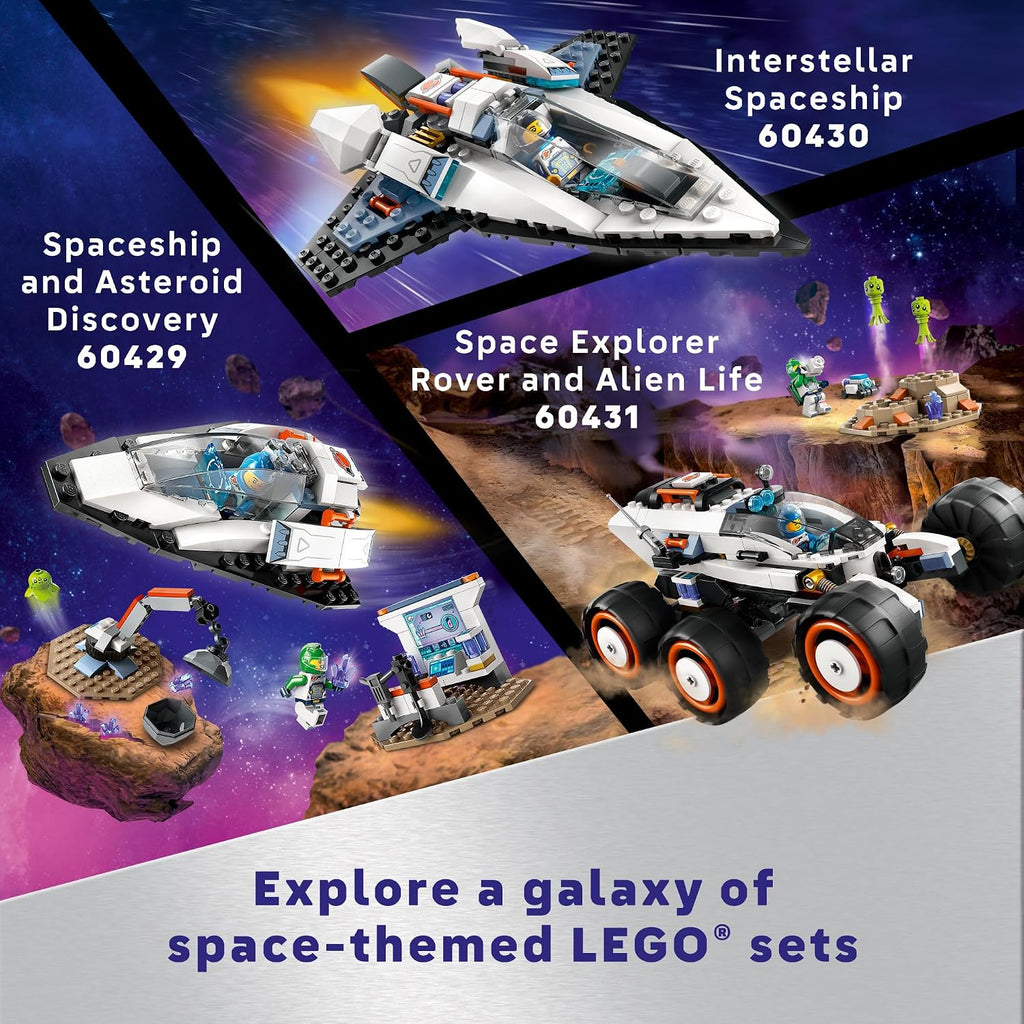 Conjunto de construcción de juguete LEGO City Nave Espacial y Descu...