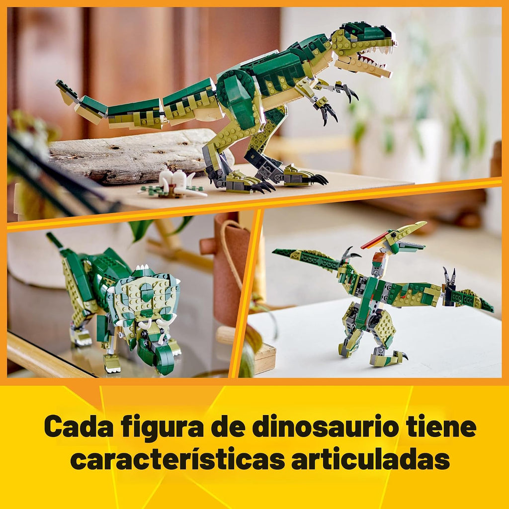 LEGO Creator 3 en 1 T Rex Toy \u2013 Juego de construcción de jugue...