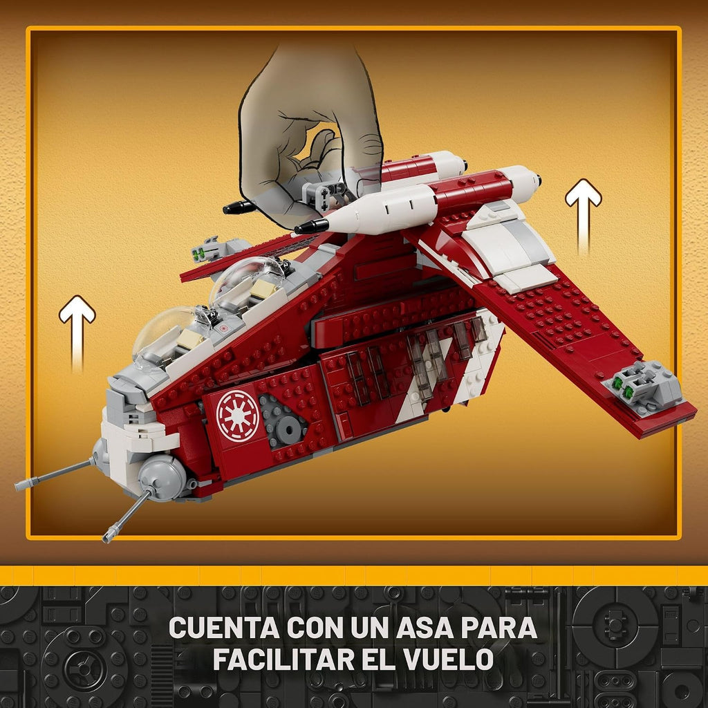 LEGO Star Wars Nave de combate Coruscant Guard 75354 Juguete para c...