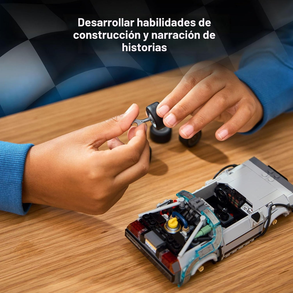 LEGO Speed Champions Máquina del Tiempo de Regreso al Futuro - Jugu...