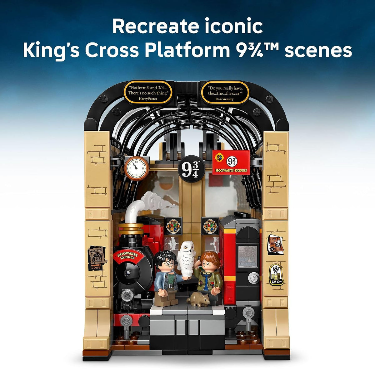 LEGO Harry Potter Book Nook: Hogwarts Express Building Set \u2013 D...