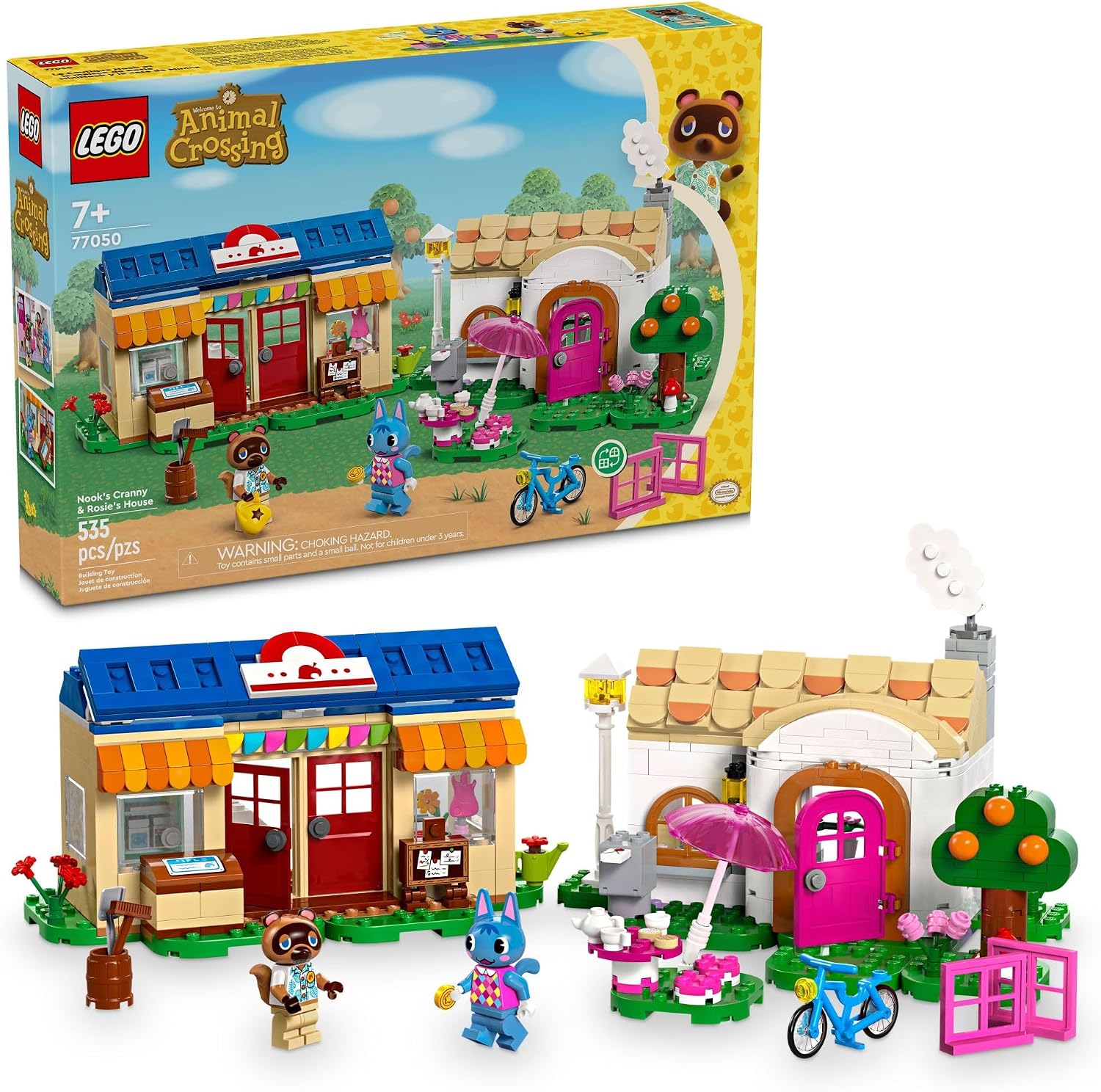 LEGO Animal Crossing Nook's Cranny &amp; Rosie's House, jug...