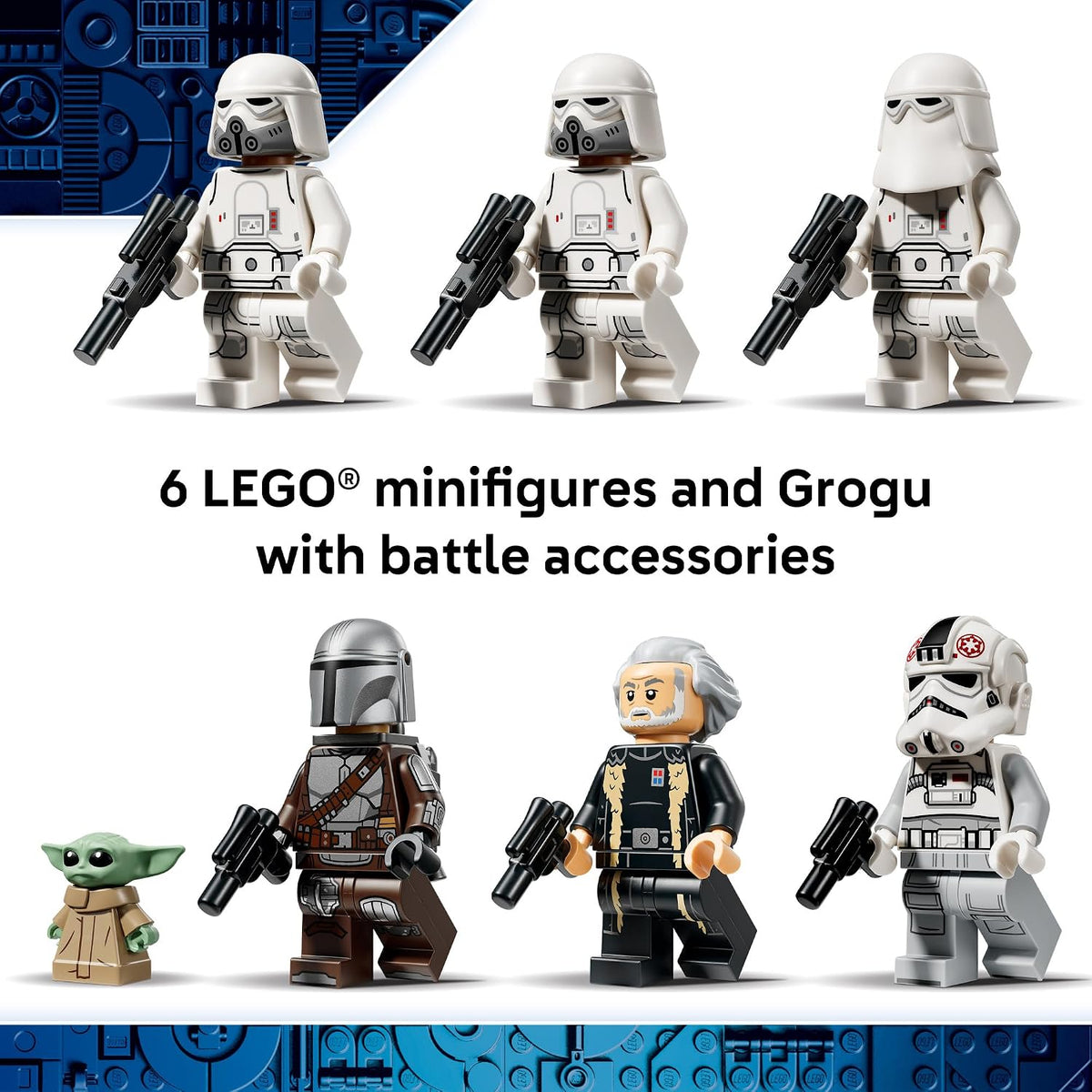LEGO Star Wars Imperial Remnant AT-AT con INT-4 - Juguete de constr...