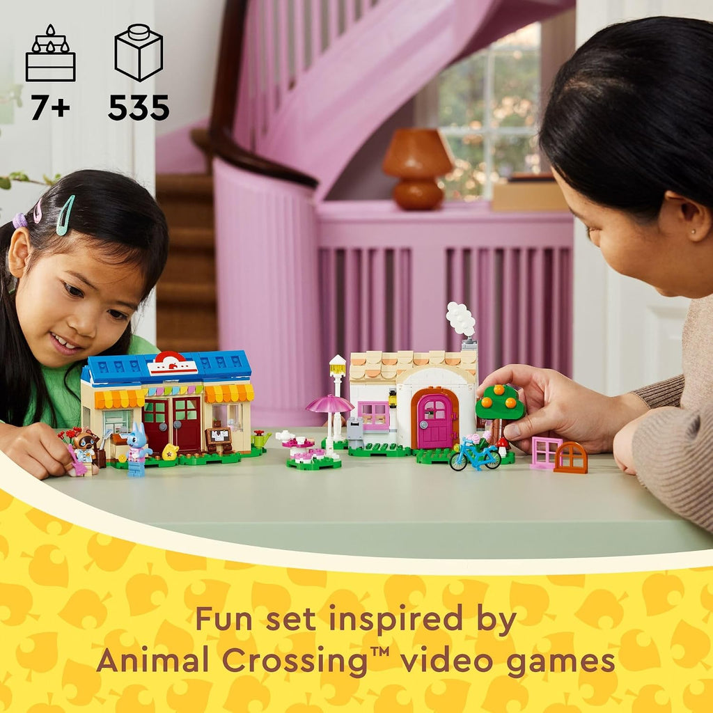 LEGO Animal Crossing Nook's Cranny &amp; Rosie's House, jug...
