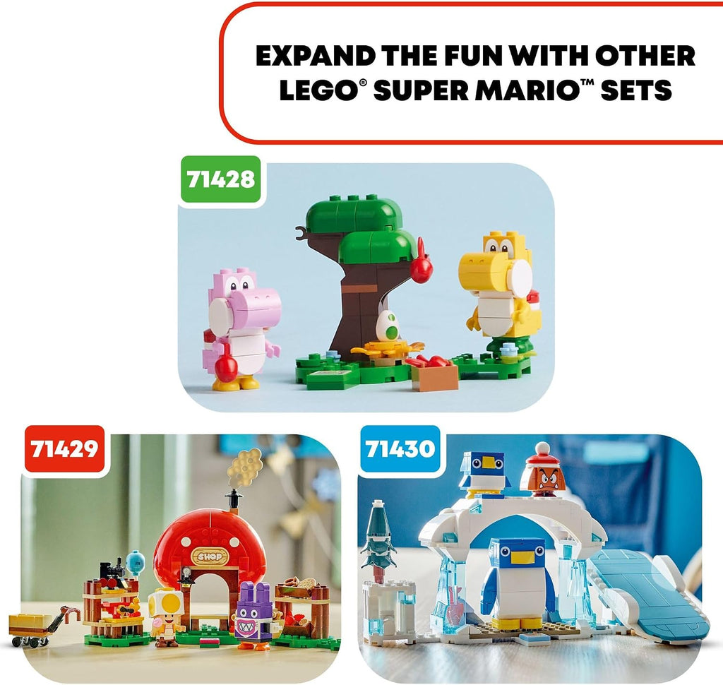 LEGO Super Mario Conjunto de Expansión de Coche Muscular de Bowser...