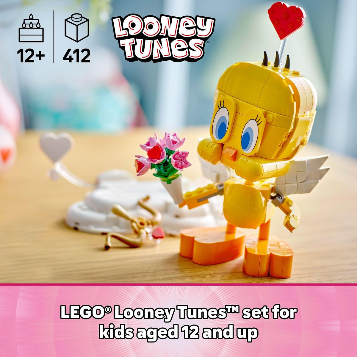 LEGO Looney Tunes Sweetheart Tweety Bird Juguete de construcción pa...