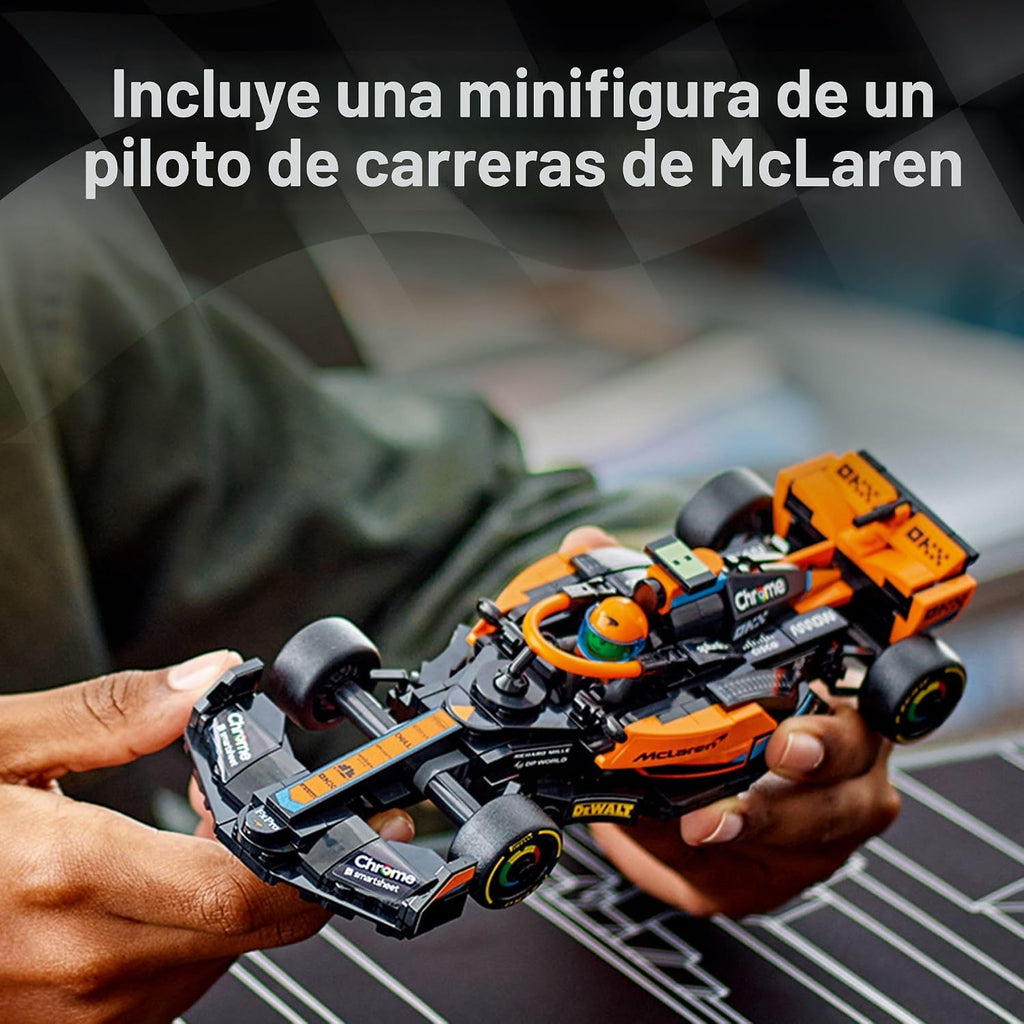 LEGO Speed Champions 2023 McLaren Fórmula 1 Juguete de auto de carr...