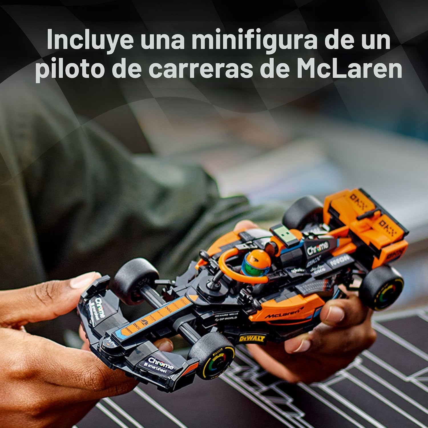 LEGO Speed Champions 2023 McLaren Fórmula 1 Juguete de auto de carr...