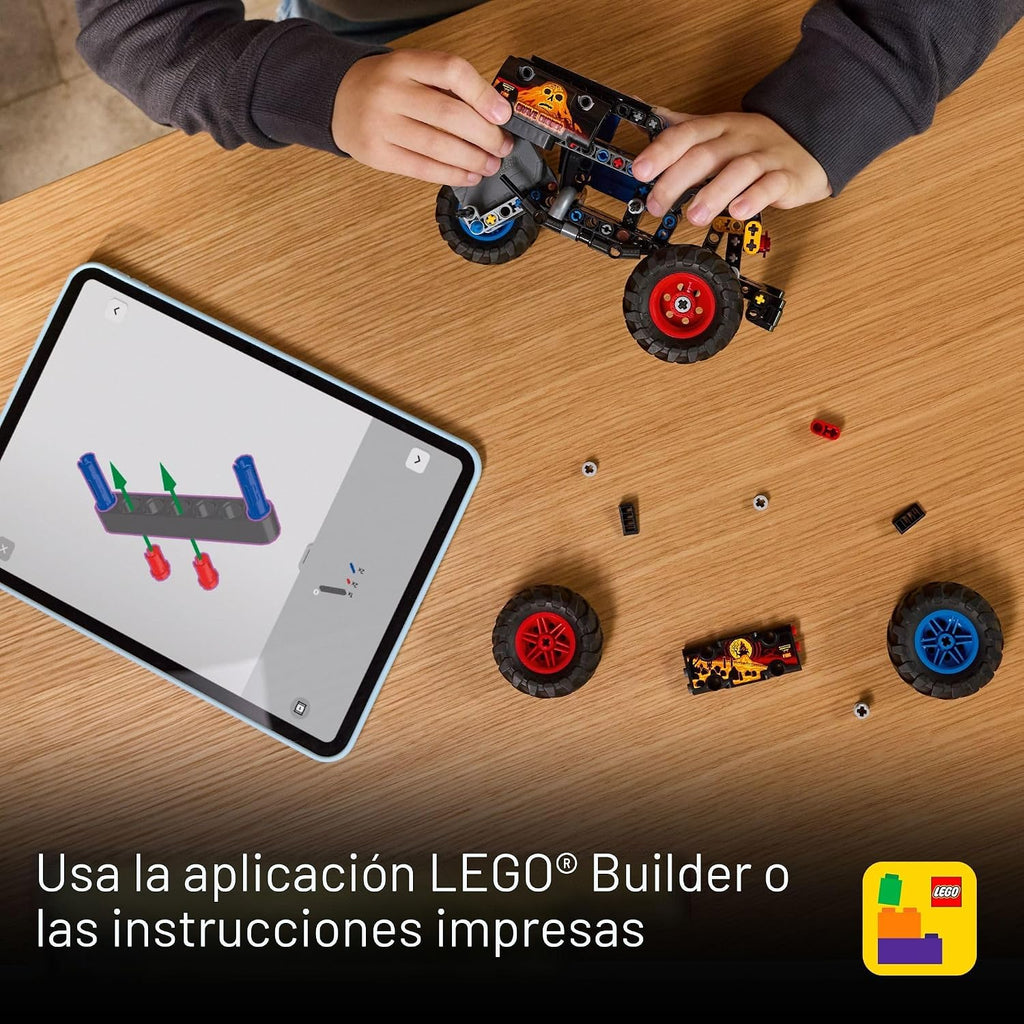 LEGO Technic Monster Jam Grave Digger - Juguete de construcción de...