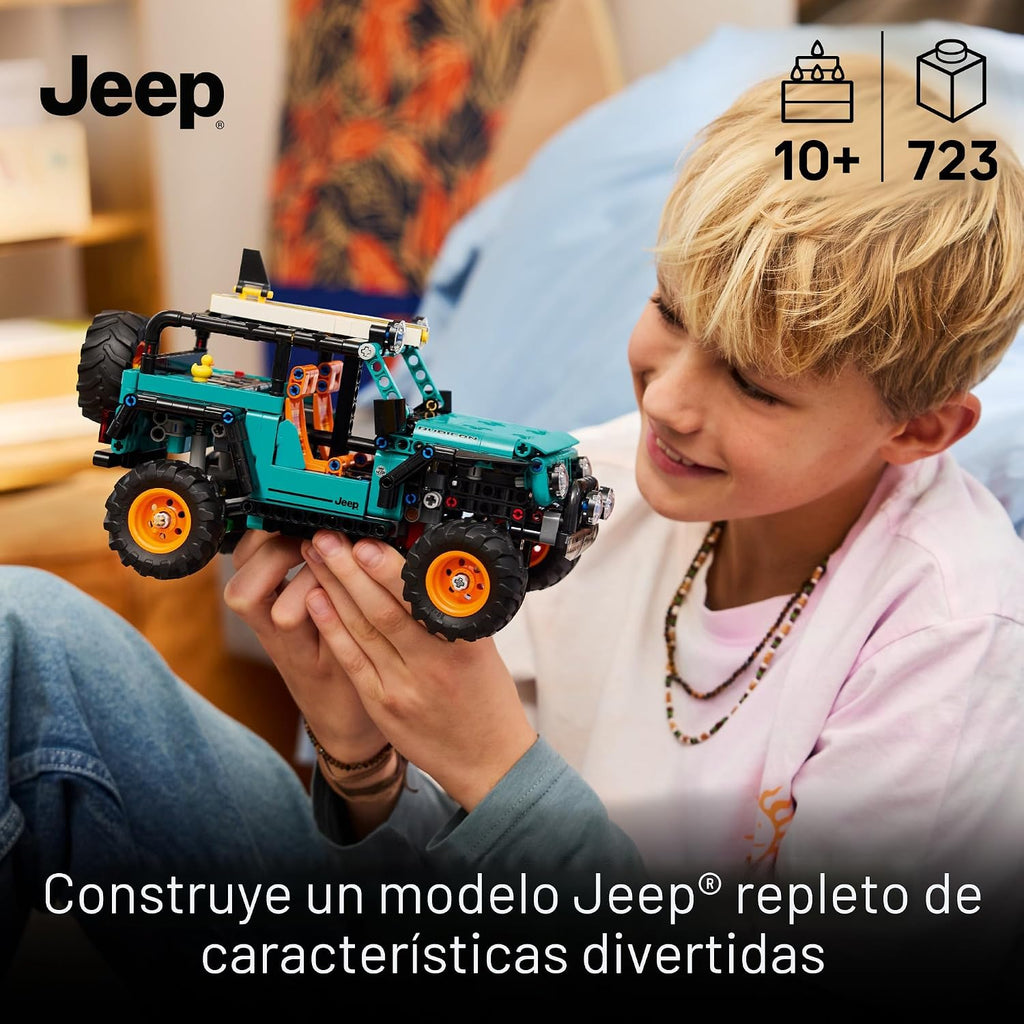 LEGO Technic Jeep Wrangler Rubicon SUV - Juguete de construcción pa...