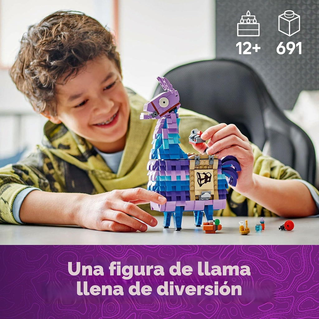 LEGO Fortnite Supply Llama Set de Construcción - Juguete para Niños...